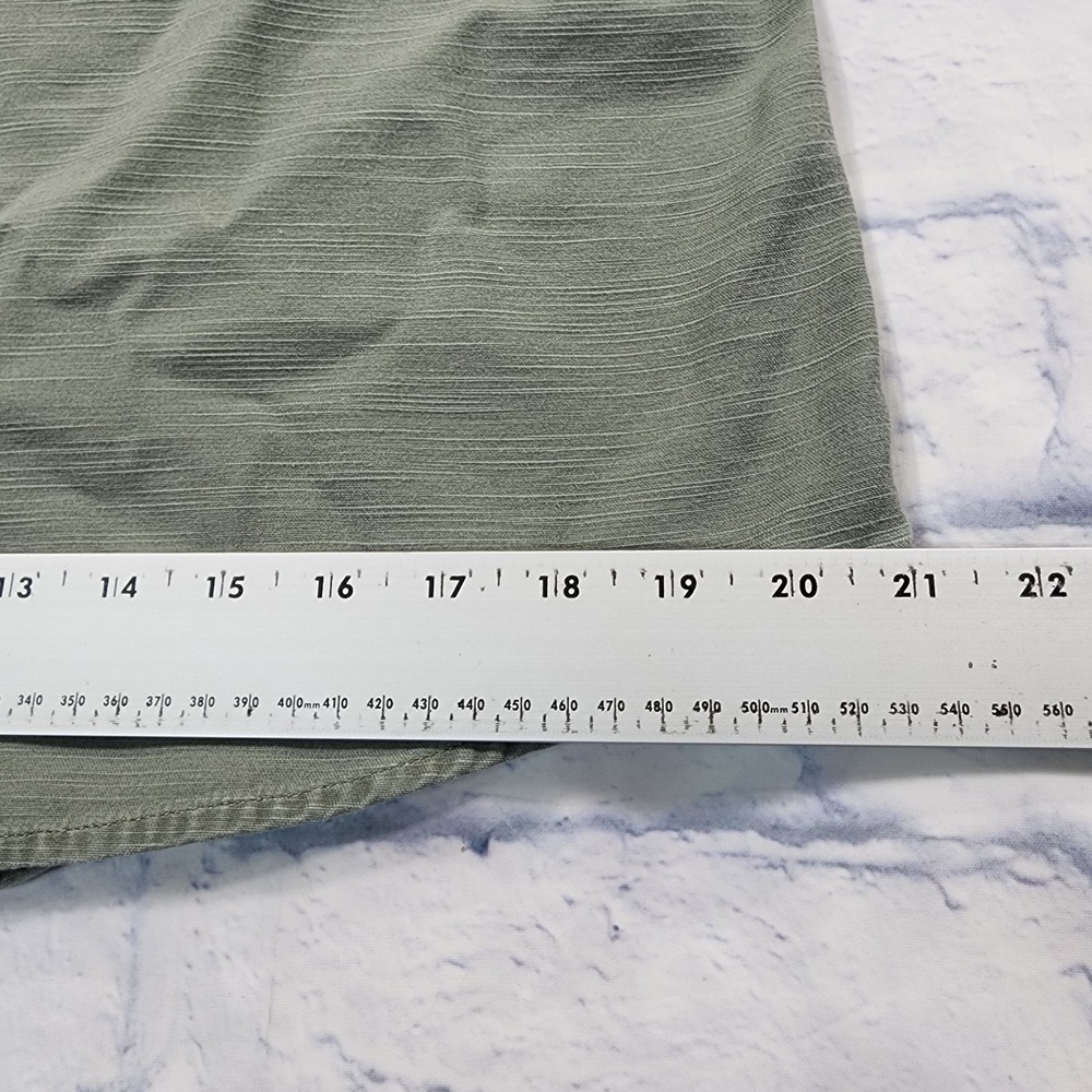 J Crew WOMENS SIZE M Military Pocket Shirt Fresh Sage Green - Picture 3 of 11